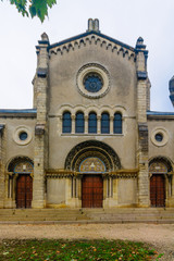 Fototapeta premium The synagogue building in Dijon