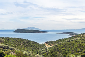 Bodrum, Turkey, 28 May 2011: Cove of Yaliciftlik Kargicik