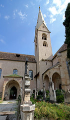 Fototapeta na wymiar antica chiesa parrocchiale di Gries, Bolzano