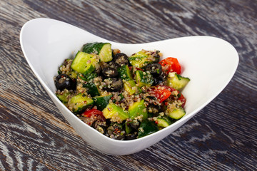 Tasty quinoa salad