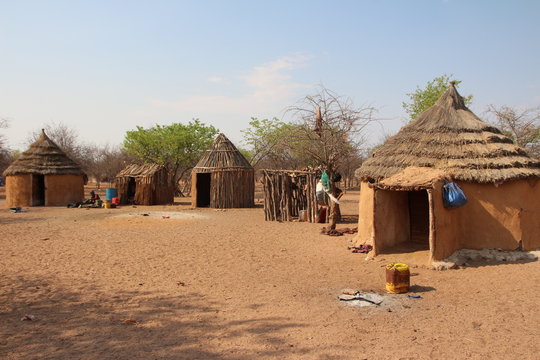 Himbadorf in Afrika