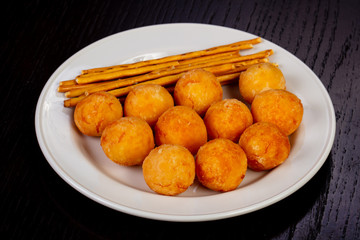 Delicious cheese balls