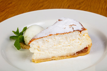 Sweet tasty cheesecake