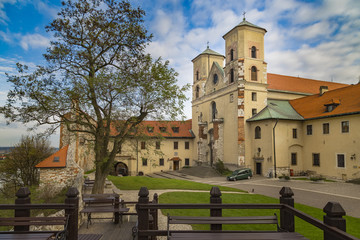 The Benedictine abbey in Krakow. Poland