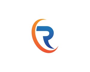 R Letter Logo Business