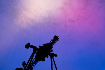 planetarium projector fantastic - obrazy, fototapety, plakaty