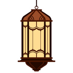 Obraz premium Abstract lamp. Ramadan Kareem concept