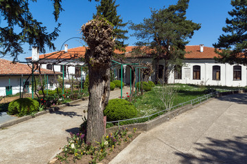 Medieval buildings in Lyaskovski Monastery St. Peter and  St. Paul near village of Arbanasi, Veliko Tarnovo region, Bulgaria