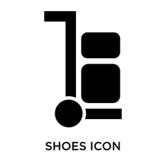 shoes icons isolated on white background. Modern and editable shoes icon. Simple icon vector illustration.