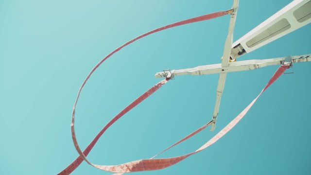 Clip of some particulars object and equipment in the harbour of Zadar city, Croatia.
