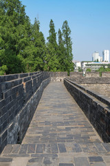 The old fortress and the at jingzhou ,Hubei