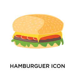 hamburguer icons isolated on white background. Modern and editable hamburguer icon. Simple icon vector illustration.