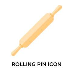 rolling pin icons isolated on white background. Modern and editable rolling pin icon. Simple icon vector illustration.