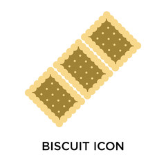 biscuit icons isolated on white background. Modern and editable biscuit icon. Simple icon vector illustration.