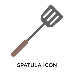 spatula icons isolated on white background. Modern and editable spatula icon. Simple icon vector illustration.