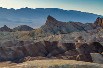 Late Afternoon at Zabriskie Point, Death Valley National Park