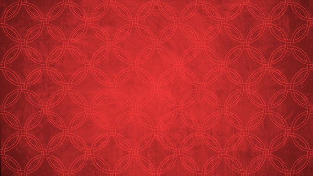 Sacred geometry circle stamp pattern shape on red paint wall pattern  texture. Stock Photo | Adobe Stock