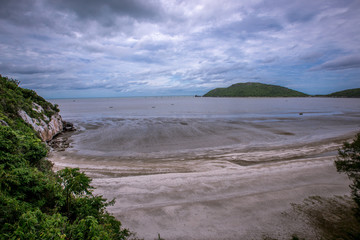 Pranburi - Hua Hin: June 16, 2018, visitors come to Phraya Nakhon Cave (Khao Sam Roi Yot National Park). To see the atmosphere is beautiful in nature. In Prachuap Khiri Khan, Thailand