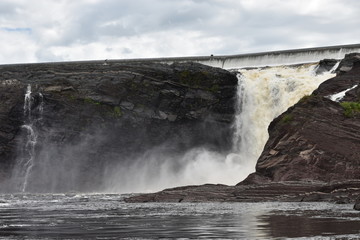 La Chaudiere river Water fall