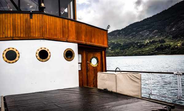 On board the TSS Earnslaw