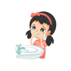 Good Habits - Washing Face