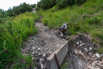 Kaiserbachtal Weg zum Stripsenjochhaus