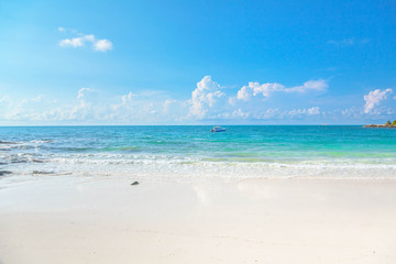 A beautiful sandy beach Ao Cho  on the island of Samed in Thailand.
