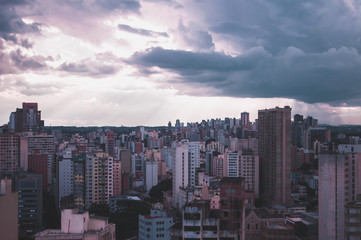 Fototapeta na wymiar Panorama Curitiba