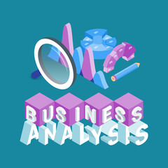 Business analysis concept