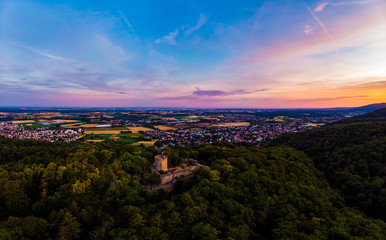 Alsbacher Schloss Morgenstimmung