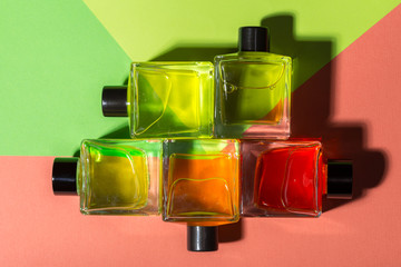 beautiful bottle of perfume
