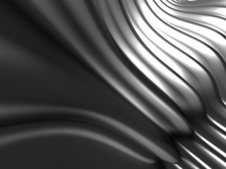 Elegant geometric minimalistic stripe chrome background