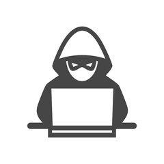 Digital Crime icon, Identity Theft