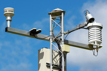 Weather station instruments