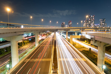 湾岸高速道路の風景