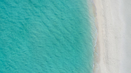 Amazing bird eyes view in Maldives