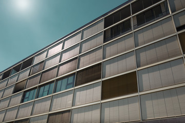 fassade von immobilie