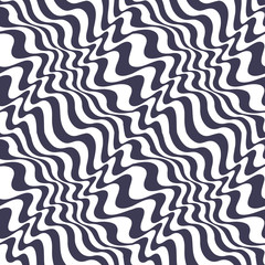 abstract wavy stripes seamless pattern