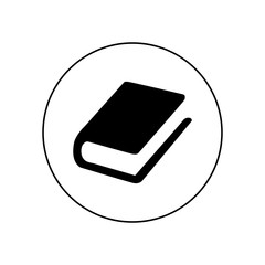 Book icon, logo