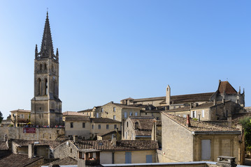 Fototapeta na wymiar Saint-Emilion, UNESCO World Heritage Site in France