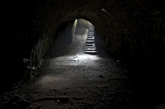 Cellar on the ruin Hohentwiel, Hegau , Baden-Wuertttemberg, Germany, Europe