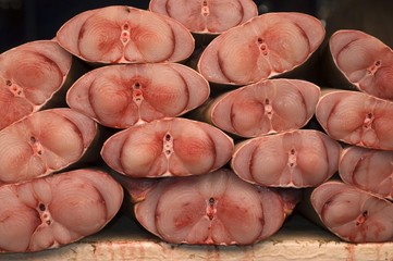 Fish market in Tripoli