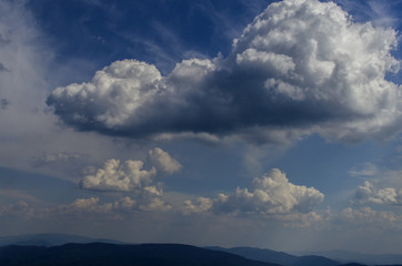 panorama Bieszczady połoniny