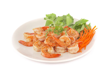 shrimp and garlic stew