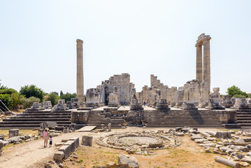 Apollo Temple at Didyma in Didim,Aydin,Turkey.