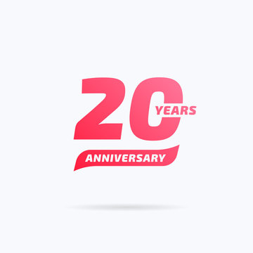20 Years Anniversary Label
