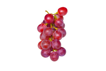Isolated Studio Shot. Grape With Clipping Path On White -By Pen Tool