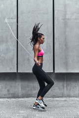 Fototapeta premium Ready to overcome any obstacle.