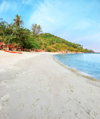 Asian tropical beach paradise