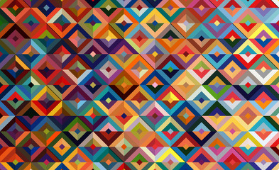 背景　グラフィック　菱形